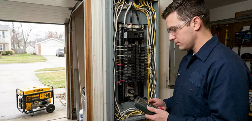 Generator Transfer Switch Installation In Hilliard