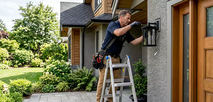 Outdoor and Exterior Light Fixture Installation in Hilliard