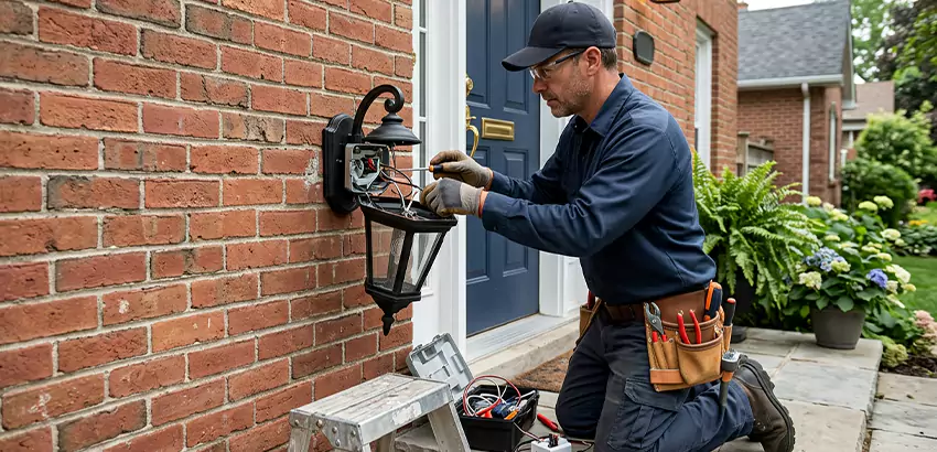 Outdoor Fixture Repair in Hilliard