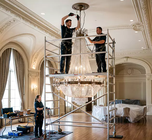 Professional Chandelier Installation: Your Local Fixture Team in Hilliard, OH