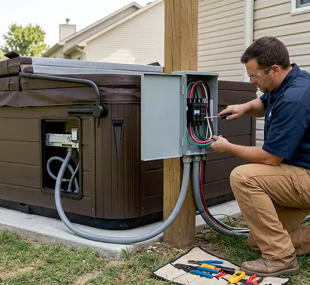 Professional Hot Tub Electrical Installation: Your Local Spa Wiring Team in Hilliard, OH